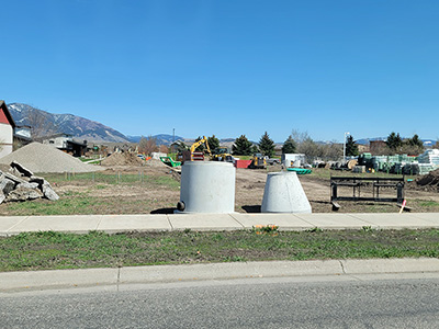 Material Stock Piles Cattail Duplexes
