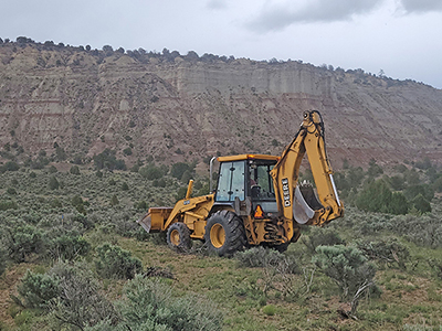 Starting Excavation Clear Sky Resorts