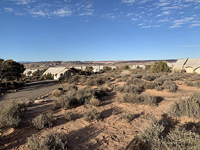 Compound View Under Canvas